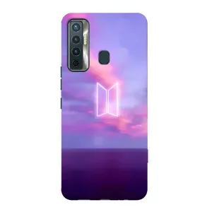 Чохол з принтом «BTS логотип» для TECNO Camon 17