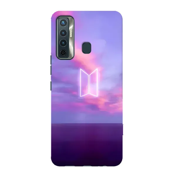 Чохол з принтом «BTS логотип» для TECNO Camon 17 Чохол з принтом «BTS логотип» для TECNO Camon 17
