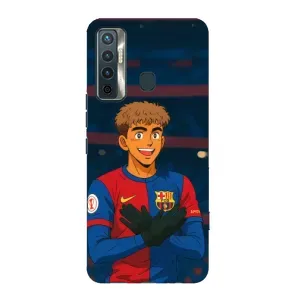 Чехол с футболистом Ламин Ямаль TECNO Camon 17