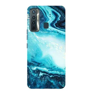 Мраморний чехол на TECNO Camon 17 (VPrint)