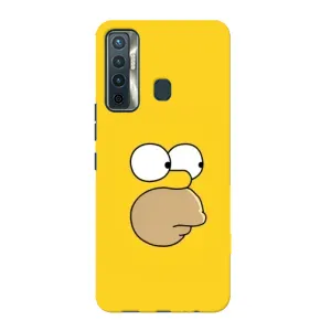 Чjхол з Сімпсонами для TECNO Camon 17 (VPrint) (Гомер)