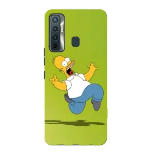 Чjхол з Сімпсонами для TECNO Camon 17 (VPrint) (Гомер Сімпсон)