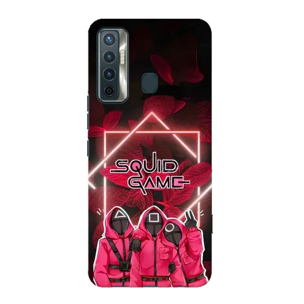 Чохол з принтом «Охоронці Гра кальмара» для TECNO Camon 17 Чохол з принтом «Охоронці Гра кальмара» для TECNO Camon 17