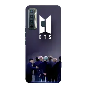 Чохол з принтом «Група BTS» для TECNO Camon 17