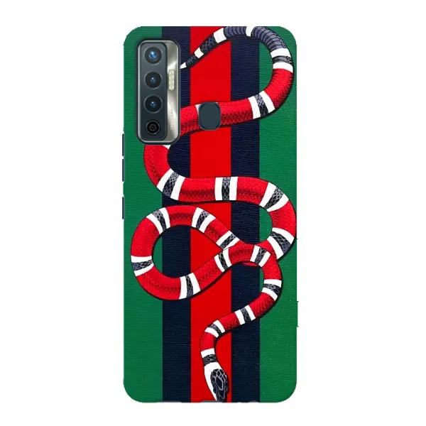 Чехол с принтом «Gucci змия» для TECNO Camon 17 Чехол с принтом «Gucci змия» для TECNO Camon 17