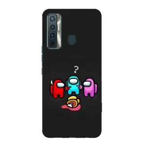 Чохли Амонг Ас для TECNO Camon 17 (AlphaPrint) (Імпостер)