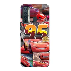 Силіконовий чохол Маквін для TECNO Camon 17 (Колаж Блискавка Маквін)