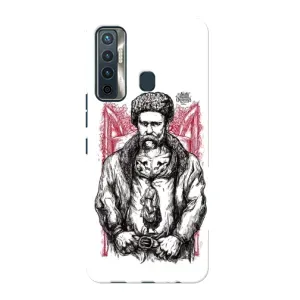 Чехлы для TECNO Camon 17 с принтом Тараса Шевченко (AlphaPrint) (Козак Шевченко)