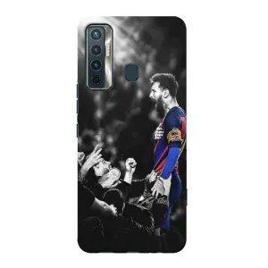 Чехлы Месси для TECNO Camon 17 (AlphaPrint) (Lionel Messi)