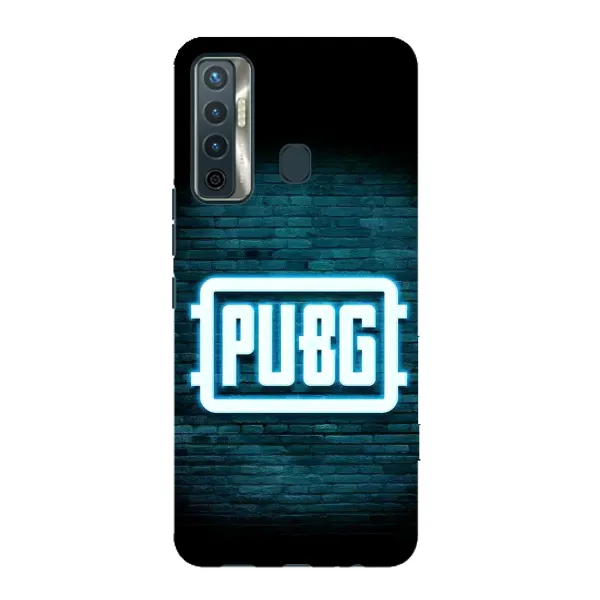 Чохол з принтом «Лого PUBG» для TECNO Camon 17