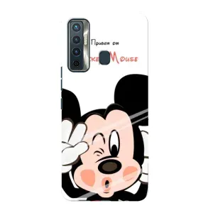 Міккі Маус чохол для TECNO Camon 17 (AlphaPrint - Мультяшні) (Маус Міккі)