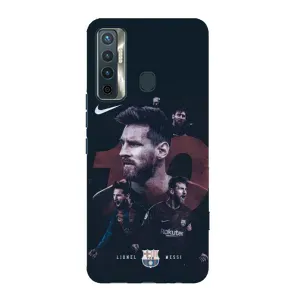 Чехлы Месси для TECNO Camon 17 (AlphaPrint) (Месси 10)