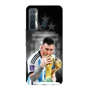 Чохли для TECNO Camon 17 (Leo чемпіон) (AlphaPrint) (Мессі Чемпіон)