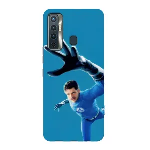 Чохол з принтом Фантастична четвірка для TECNO Camon 17 (Містер Фантастік супергерой)