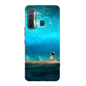 Чехол с мультфильмом Моана TECNO Camon 17 (Океан Моана)