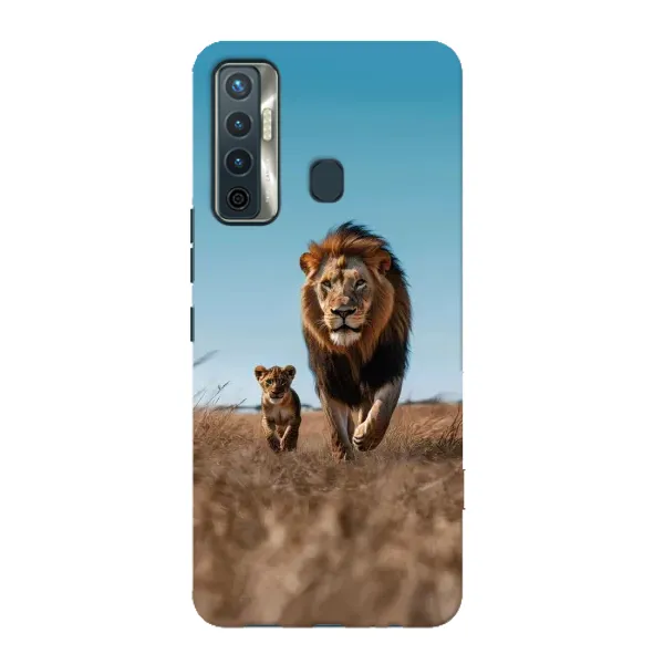 Чехол с принтом «Мусафа и Симба» для TECNO Camon 17