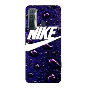 Чехол для TECNO Camon 17 - с принтом Найк (AlphaPrint) (Найк принт)