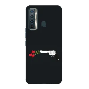 Чехлы (ART) Цветы на TECNO Camon 17 (VPrint) (Неочікувані квіти)