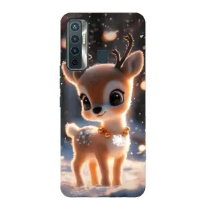 Чехол с принтом «Олененок» для TECNO Camon 17