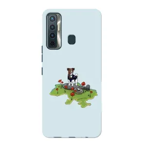 Чехлы с картинкой собаки Патрон для TECNO Camon 17 (AlphaPrint) (Сапер Пес)