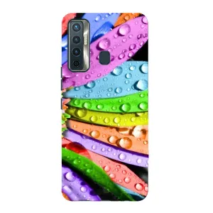 Чехлы (ART) Цветы на TECNO Camon 17 (VPrint) (Семиквітка)