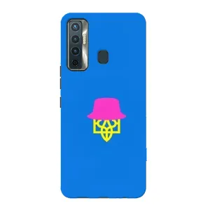 Чехлы для TECNO Camon 17  Укр. Символика (AlphaPrint) (Шапка на гербу)