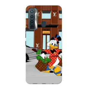 Чехлы для TECNO Camon 17 - Скрудж МакДак Louis Vuitton (PREMIUMPrint) (Скрудж ЛВ)