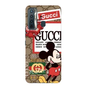 Чохол Disney Mouse TECNO Camon 17 (PREMIUMPrint) (Стильний Міккі)