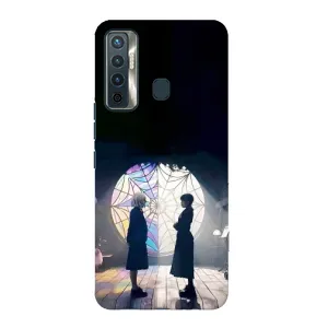 Чохли Венсдей на TECNO Camon 17 Уенсдей (AlphaPrint) (Венздей та Інід)