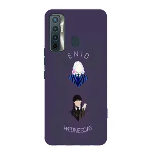 Чохли Венсдей на TECNO Camon 17 Уенсдей (AlphaPrint) (Венздей і подруга)