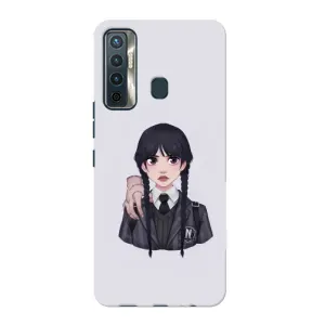 Чохли Венсдей на TECNO Camon 17 Уенсдей (AlphaPrint) (Венздей і Річ)