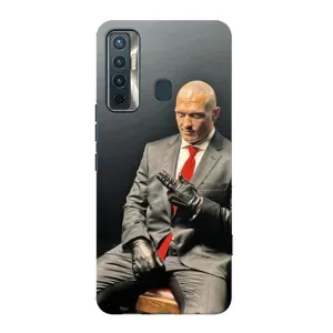 Чохол з принтом «Усик Hitman» для TECNO Camon 17