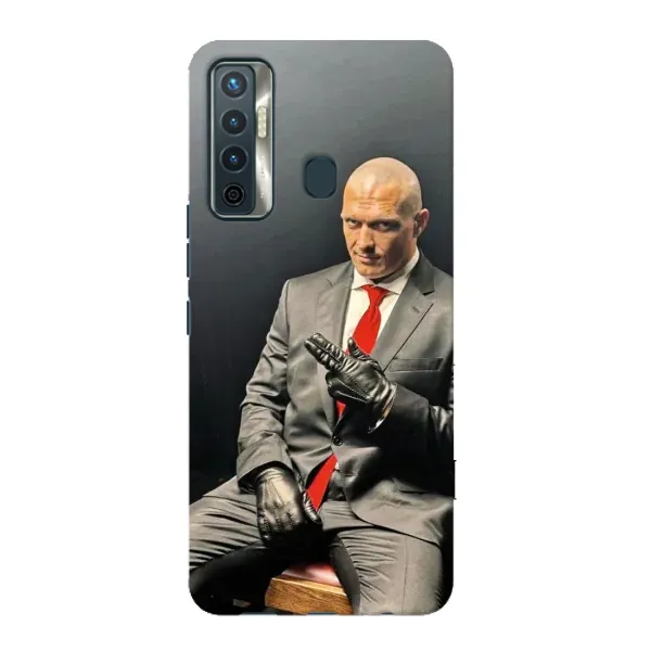 Чохол з принтом «Усик Hitman» для TECNO Camon 17