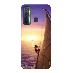 Чехол с мультфильмом Моана TECNO Camon 17 (Закат Ваяна)