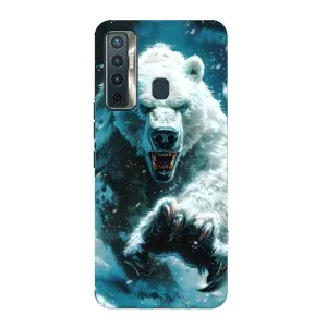 Чохол з принтом «Полярний ведмідь» для TECNO Camon 17