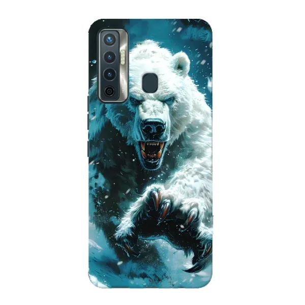 Чохол з принтом «Полярний ведмідь» для TECNO Camon 17