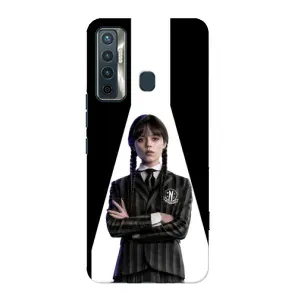 Чохли Венсдей на TECNO Camon 17 Уенсдей (AlphaPrint) (W-Wednesday)