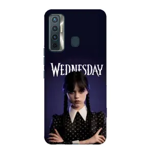 Чохли Венсдей на TECNO Camon 17 Уенсдей (AlphaPrint) (Wednesday)