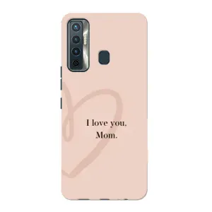 Чехлы для мамы на TECNO Camon 17 (Сердце маме)
