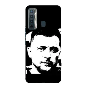 Чохол для TECNO Camon 17 (AlphaPrint - с принтом Зеленського)