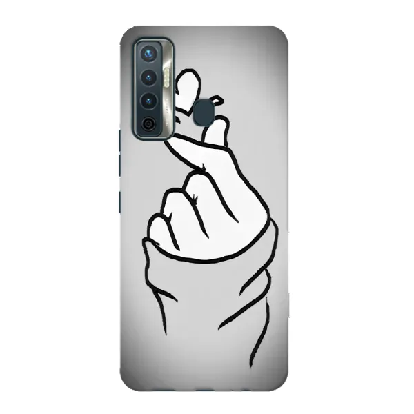 Чехол с принтом «Значок Love» для TECNO Camon 17 Чехол с принтом «Значок Love» для TECNO Camon 17