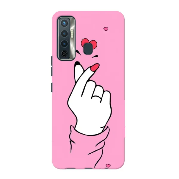 Чехол с принтом «Знак Love» для TECNO Camon 17 Чехол с принтом «Знак Love» для TECNO Camon 17