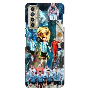 Чохли Мессі для TECNO Camon 17P (CG7n) (AlphaPrint) (Аргентина Мессі)