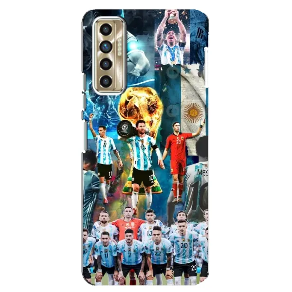 Чохол з принтом «Аргентина Мессі» для TECNO Camon 17P (CG7n)