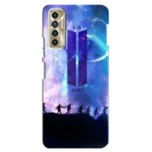 Чохли BTS для TECNO Camon 17P (CG7n) (AlphaPrint) (Army BTS)
