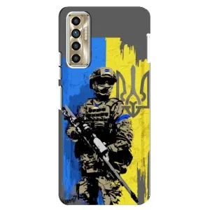 Чехлы с картинкой ЗСУ для TECNO Camon 17P (CG7n) (AlphaPrint)