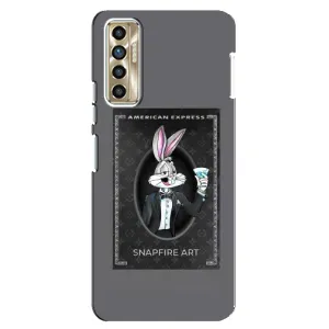 Бренднові Чохли для TECNO Camon 17P (CG7n) - (PREMIUMPrint) (Бакс Бані LV)