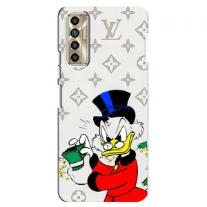 Чехли для TECNO Camon 17P (CG7n) - Скрудж МакДак Louis Vuitton (PREMIUMPrint) (Бакси Скрудж)