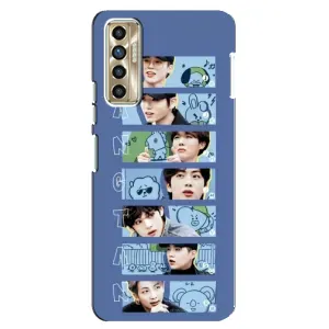 Чохли BTS для TECNO Camon 17P (CG7n) (AlphaPrint) (Bangtan)