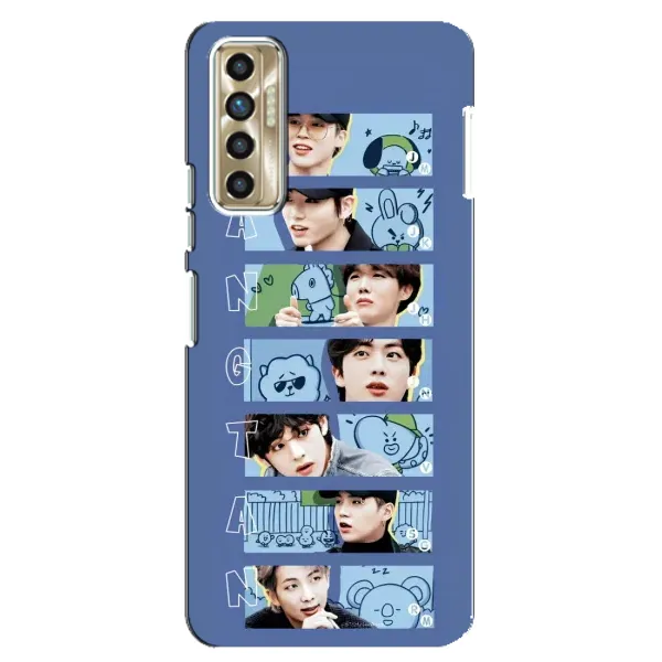 Чохол з принтом «Bangtan» для TECNO Camon 17P (CG7n)